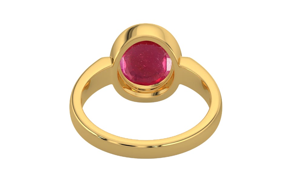Gold Ruby Ring Prime Quality (R6)