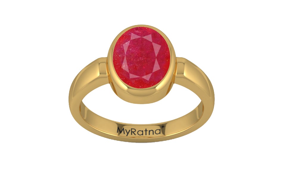Gold Ruby Ring Prime Quality (R6)