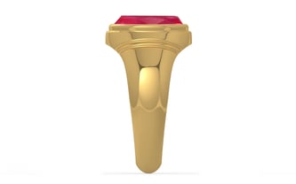 Gold Ruby Ring Prime Quality (R7)