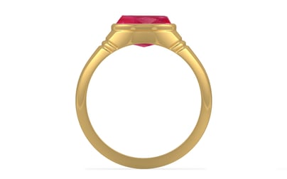 Gold Ruby Ring Prime Quality (R7)