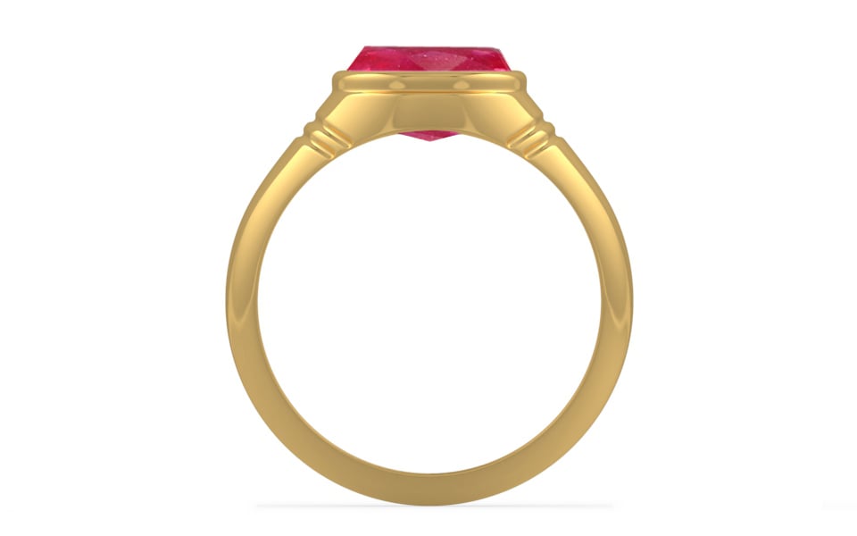 Gold Ruby Ring Prime Quality (R7)