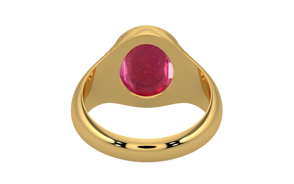 Gold Ruby Ring Prime Quality (R7)
