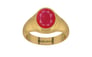 Gold Ruby Ring Prime Quality (R7)