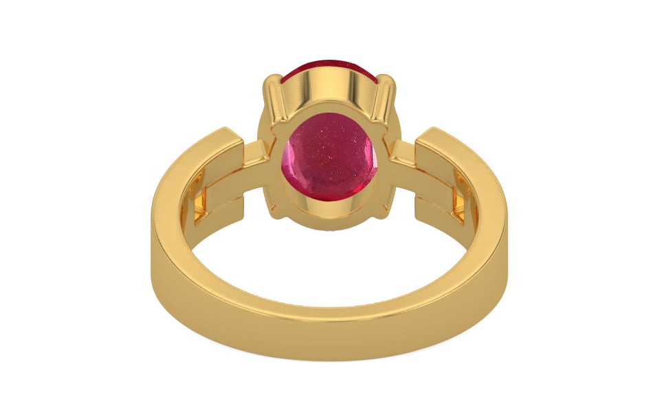 Gold Ruby Ring Prime Quality (R8)