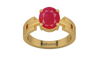 Gold Ruby Ring Prime Quality (R8)