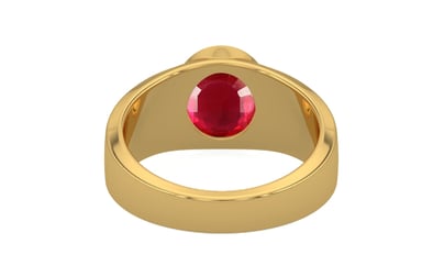 Gold Ruby Ring Rare Quality (R10)