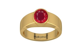 Gold Ruby Ring Rare Quality (R10)