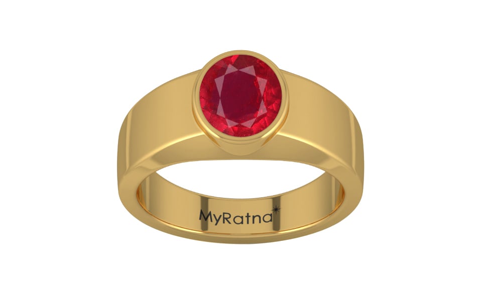 Gold Ruby Ring Rare Quality (R10)