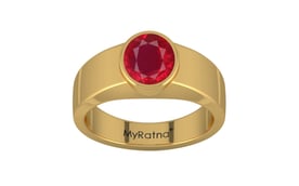 Gold Ruby Ring Rare Quality (R10)