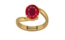 Gold Ruby Ring Rare Quality (R2)