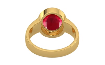 Gold Ruby Ring Rare Quality (R3)