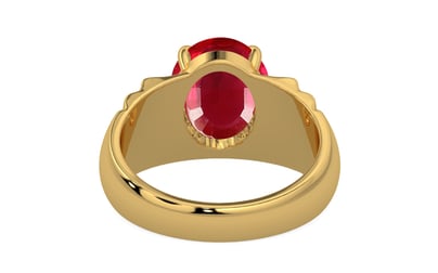 Gold Ruby Ring Rare Quality (R4)