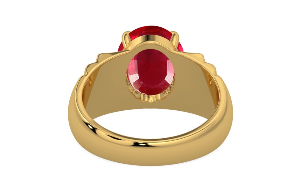 Gold Ruby Ring Rare Quality (R4)