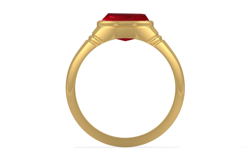 Gold Ruby Ring Rare Quality (R7)