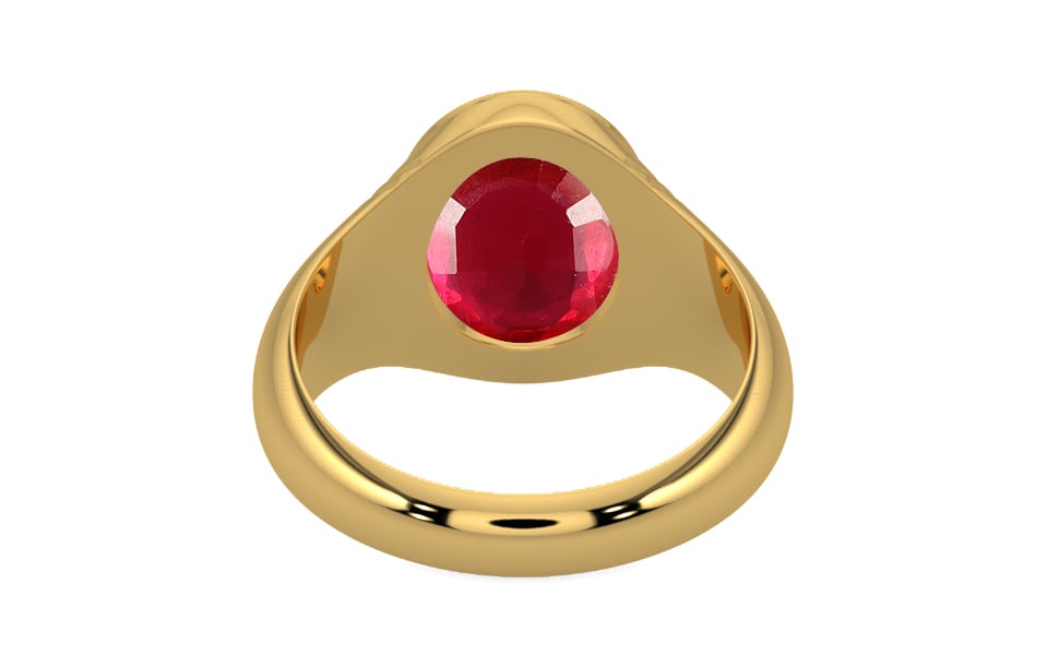 Gold Ruby Ring Rare Quality (R7)