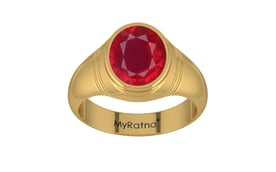 Gold Ruby Ring Rare Quality (R7)
