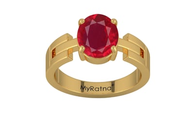 Gold Ruby Ring Rare Quality (R8)