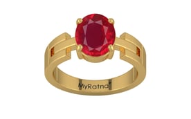 Gold Ruby Ring Rare Quality (R8)