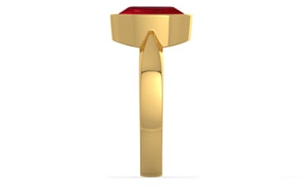 Gold Ruby Ring Rare Quality (R9)