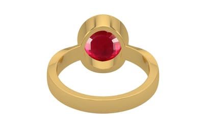 Gold Ruby Ring Rare Quality (R9)
