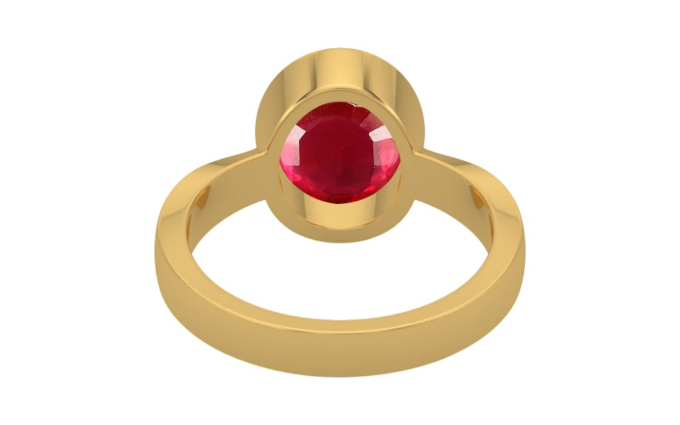 Gold Ruby Ring Rare Quality (R9)
