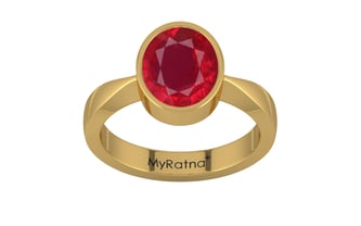 Gold Ruby Ring Rare Quality (R9)