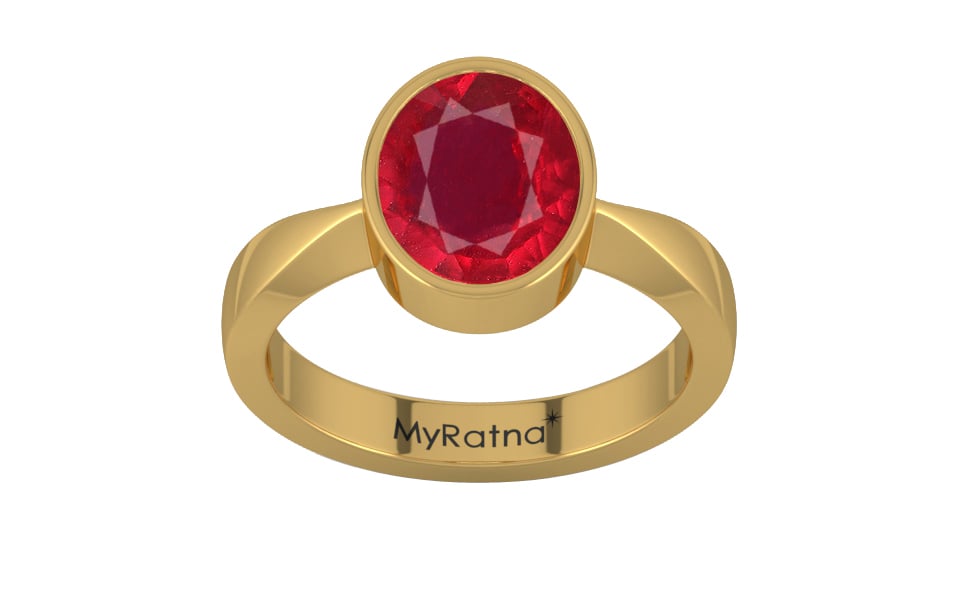 Gold Ruby Ring Rare Quality (R9)