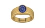 Gold Thailand Blue Sapphire Ring Fine Quality (R10)