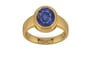 Gold Thailand Blue Sapphire Ring Fine Quality (R3)