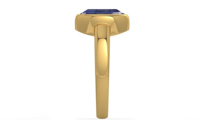 Gold Thailand Blue Sapphire Ring Fine Quality (R6)