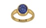 Gold Thailand Blue Sapphire Ring Fine Quality (R6)