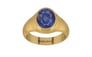 Gold Thailand Blue Sapphire Ring Fine Quality (R7)