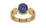 Gold Thailand Blue Sapphire Ring Fine Quality (R8)