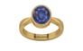 Gold Thailand Blue Sapphire Ring Fine Quality (R9)