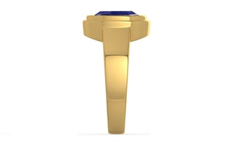 Gold Thailand Blue Sapphire Ring Prime Quality (R3)