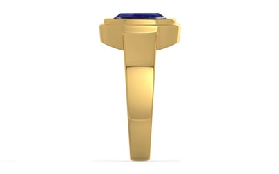 Gold Thailand Blue Sapphire Ring Prime Quality (R3)