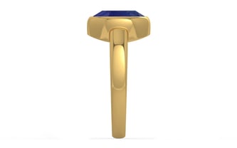 Gold Thailand Blue Sapphire Ring Prime Quality (R6)