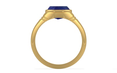 Gold Thailand Blue Sapphire Ring Prime Quality (R7)