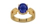 Gold Thailand Blue Sapphire Ring Prime Quality (R8)