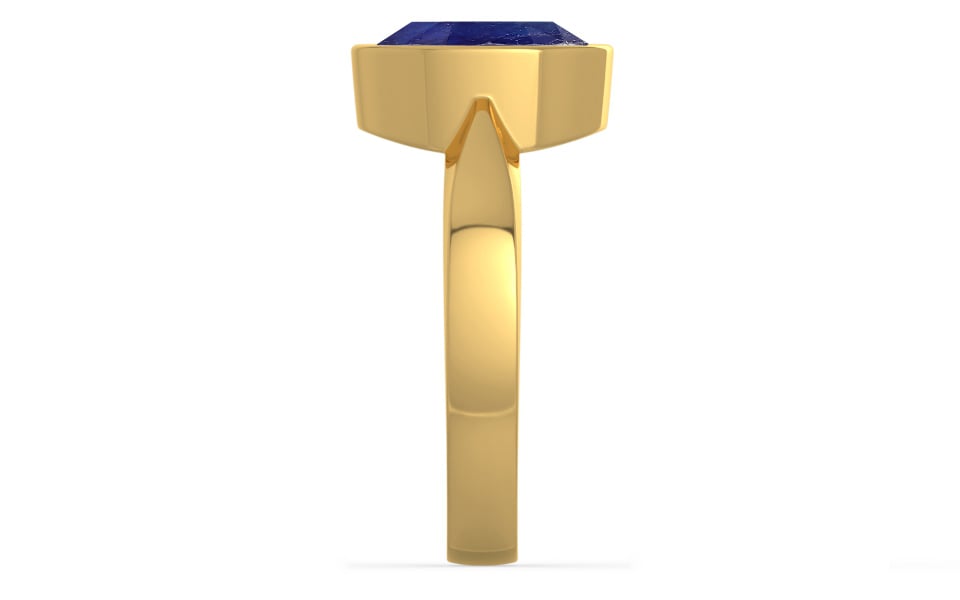 Gold Thailand Blue Sapphire Ring Prime Quality (R9)