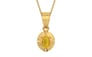Gold Thailand Yellow Sapphire Pendant Fine Quality (P11)