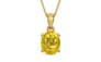 Gold Thailand Yellow Sapphire Pendant Limited Quality (P10)