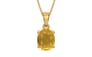 Gold Thailand Yellow Sapphire Pendant Prime Quality (P10)