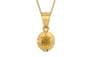 Gold Thailand Yellow Sapphire Pendant Prime Quality (P11)