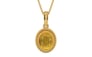 Gold Thailand Yellow Sapphire Pendant Prime Quality (P7)
