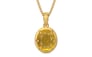 Gold Thailand Yellow Sapphire Pendant Prime Quality (P8)