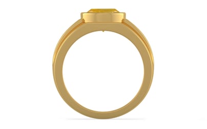 Gold Thailand Yellow Sapphire Ring Fine Quality (R1)