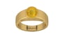 Gold Thailand Yellow Sapphire Ring Fine Quality (R10)