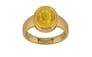 Gold Thailand Yellow Sapphire Ring Fine Quality (R3)