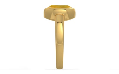 Gold Thailand Yellow Sapphire Ring Fine Quality (R6)